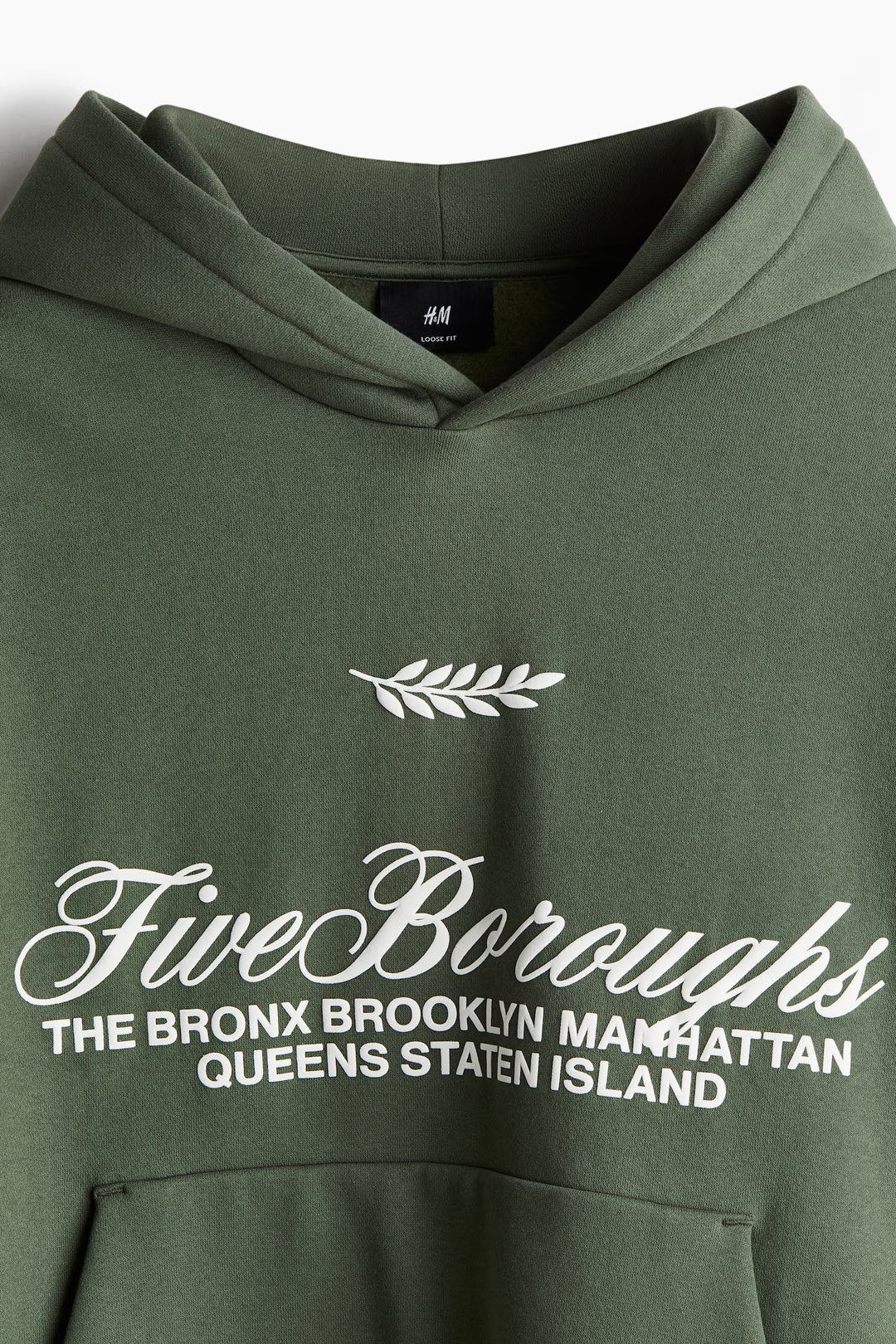 H&M Loose Fit Printed hoodie