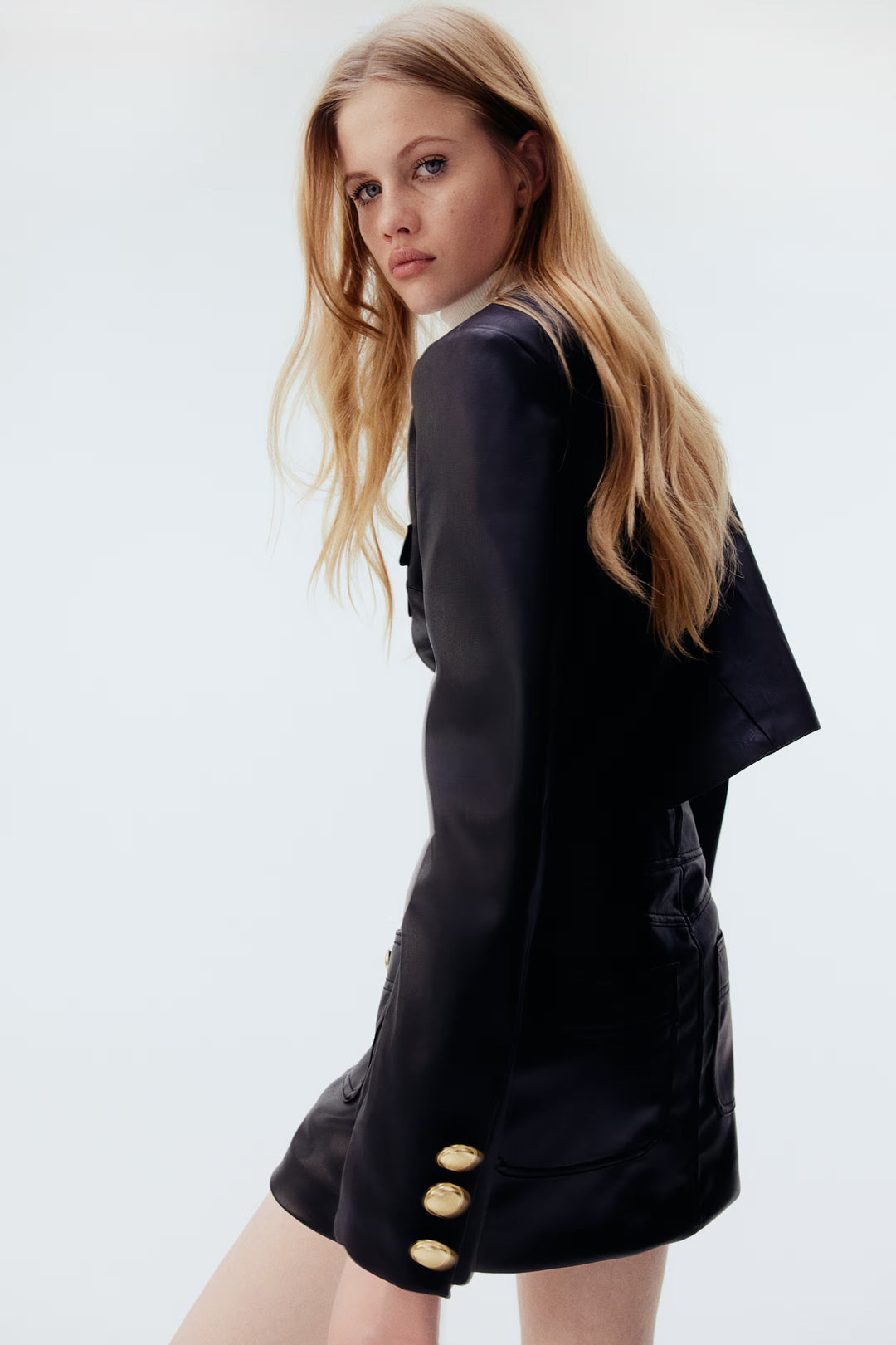 H&M Coated Jacket