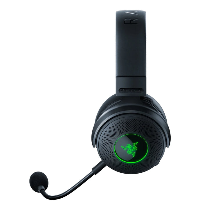 Razer Kraken V3 Pro Wireless Gaming Headset for PC, 2.4GHz, Haptics, Chroma RGB, 368g, Black
