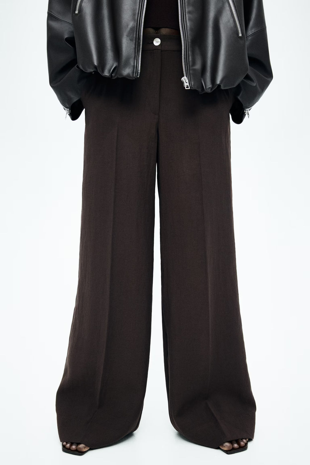 H&M Wide-Leg Dress Pants