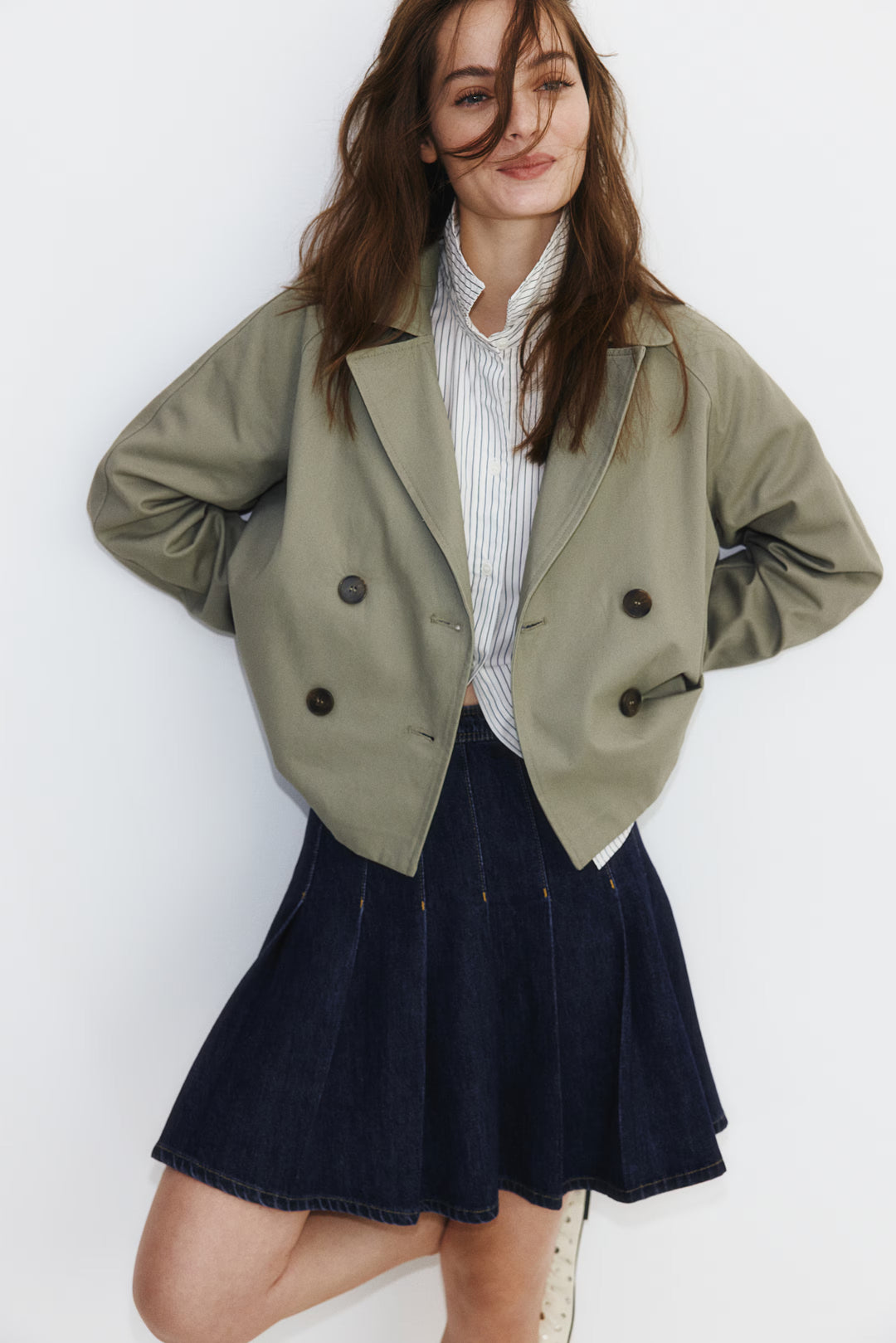 H&M Short Trench Coat