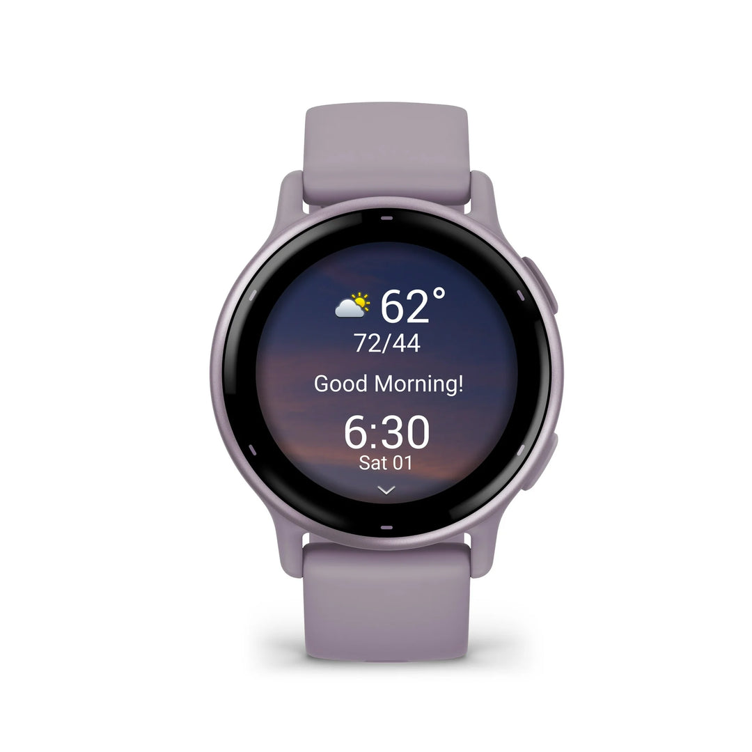 Garmin vivoactive® 5, Health and Fitness GPS Smartwatch, AMOLED Display, Up To 11 Days Of Battery, Orchid