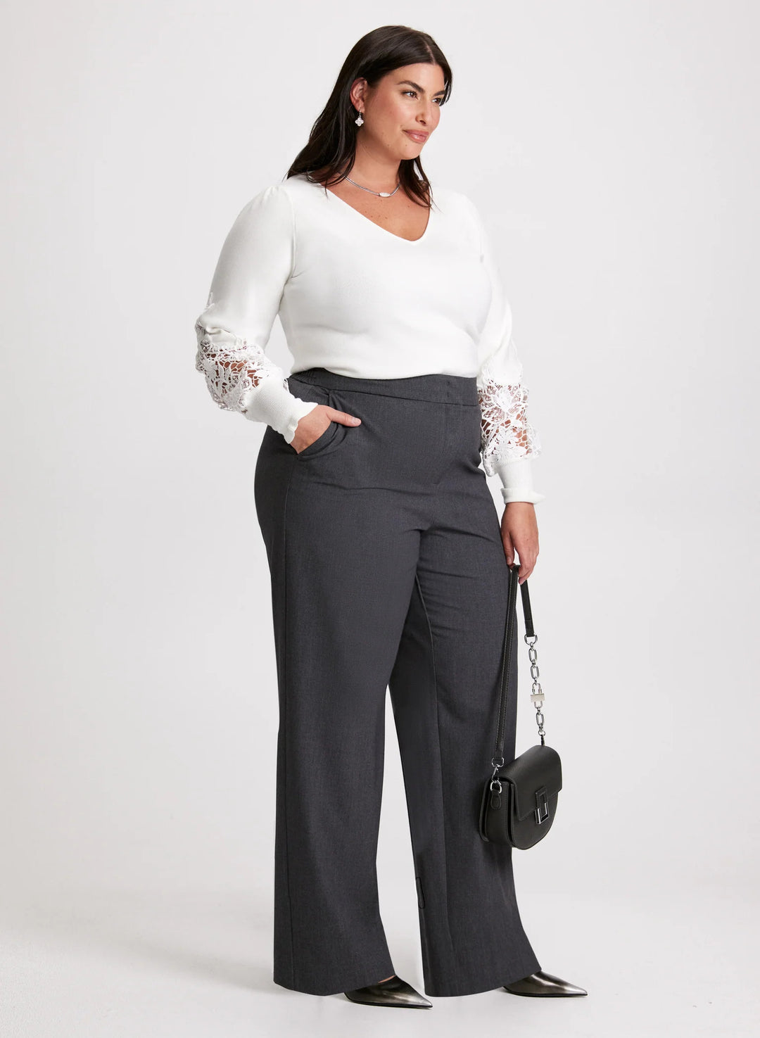 LAURA Olivia Wide-Leg Pants – Regular
