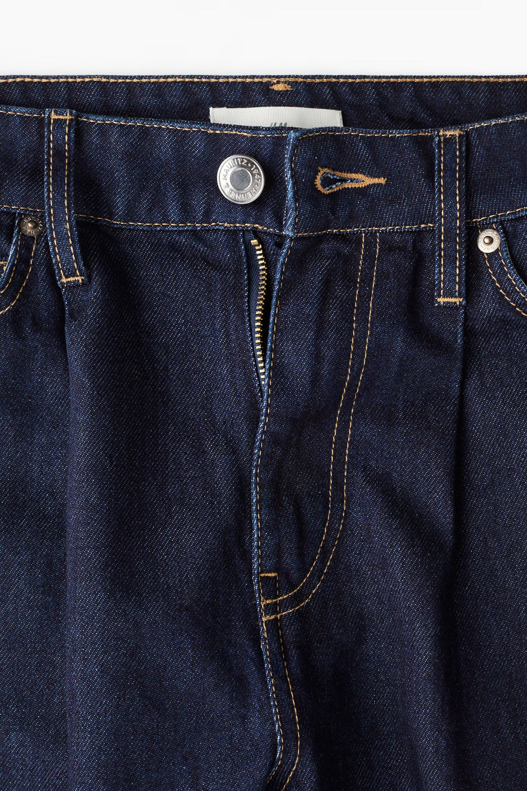 H&M Wide-leg Denim Pants