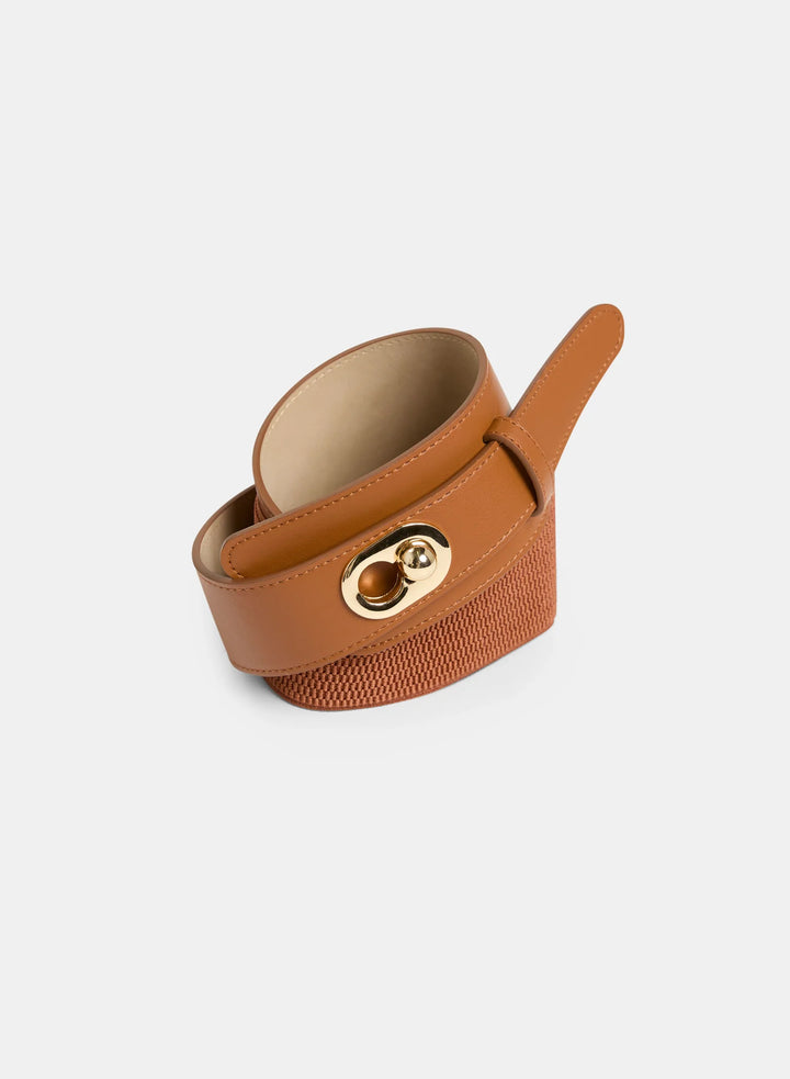 Laura Asymmetric Elastic Belt - Plus