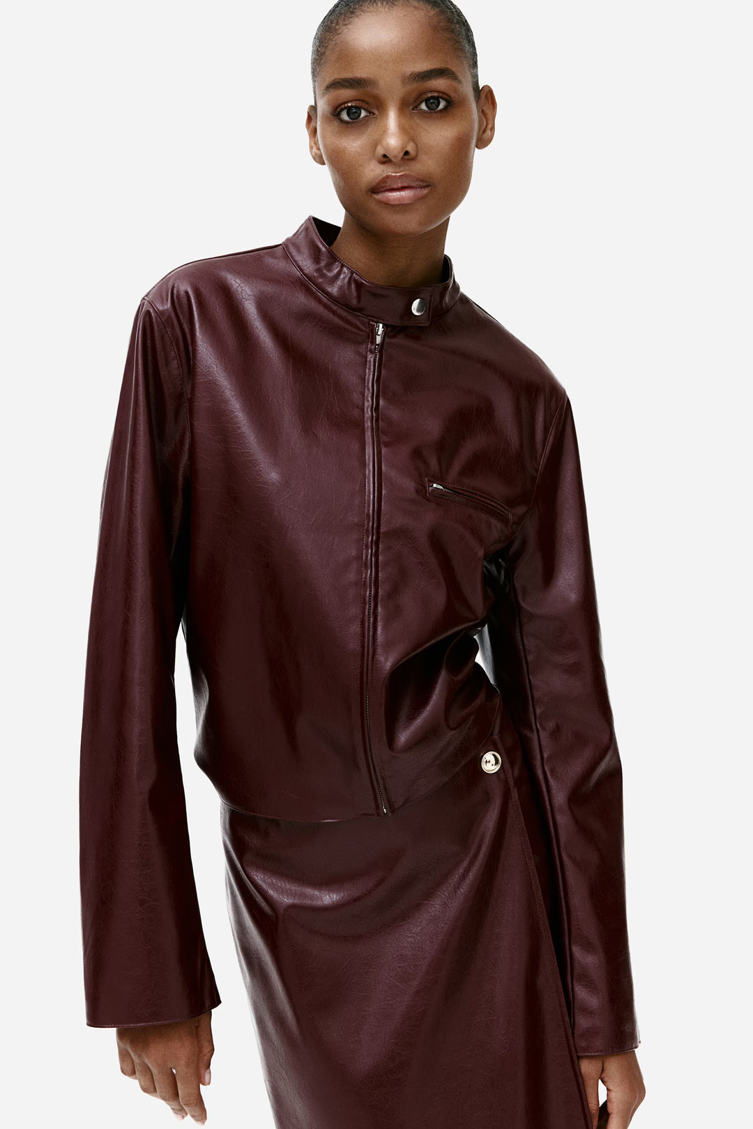 H&M Coated Jacket