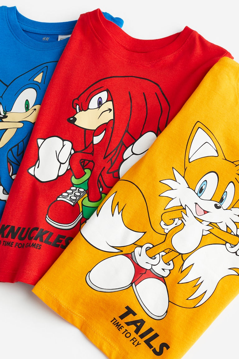 H&M 3-pack Long-sleeved T-shirts