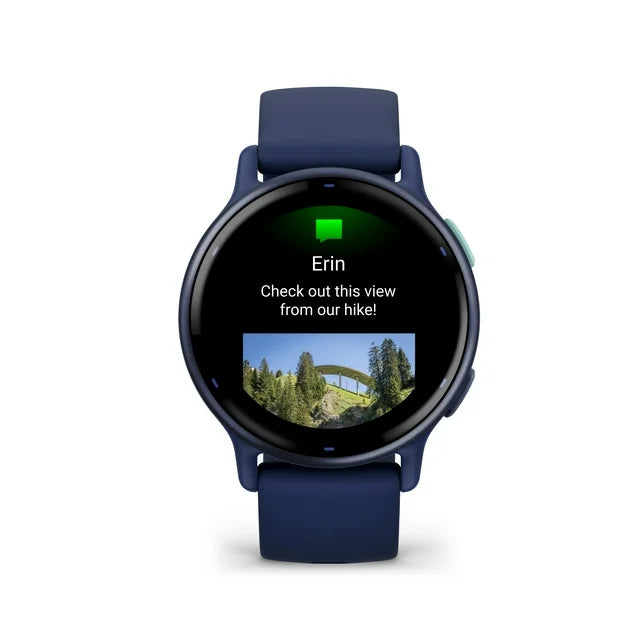 Garmin vivoactive® 5, Health and Fitness GPS Smartwatch, AMOLED Display, Up To 11 Days Of Battery, Navy