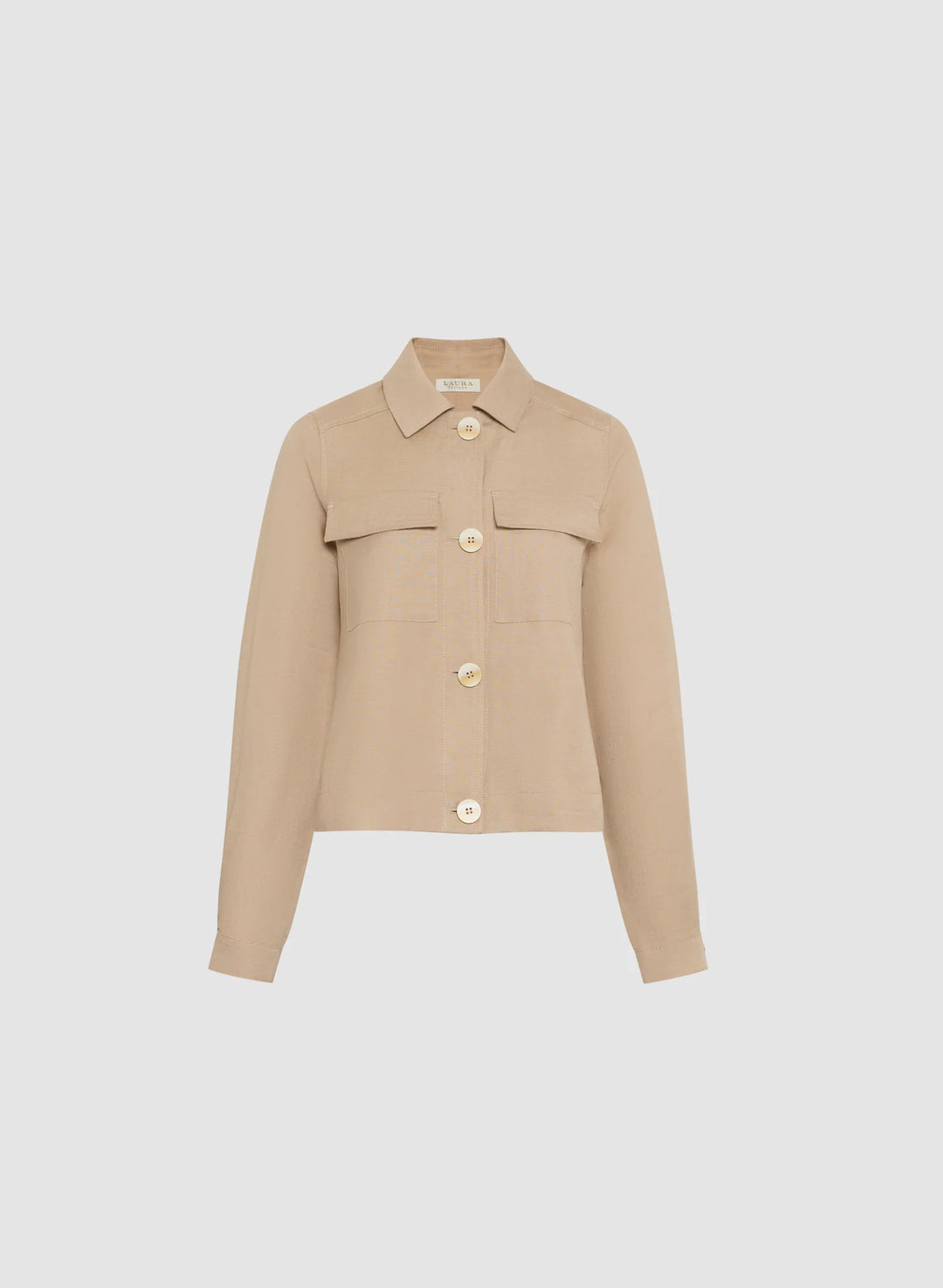 LAURA Short Linen Jacket