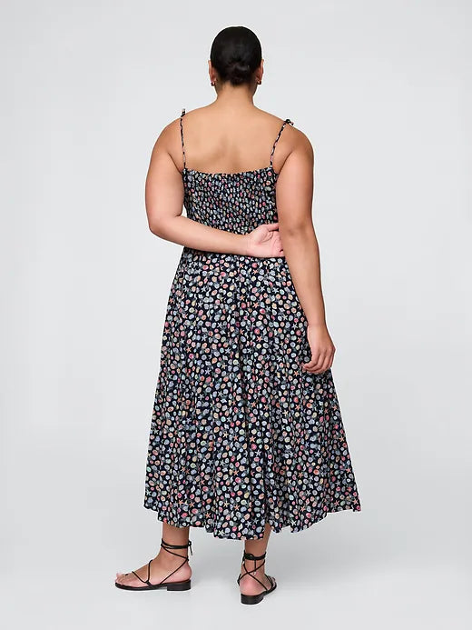 Gap Tie-Strap Cami Midi Dress