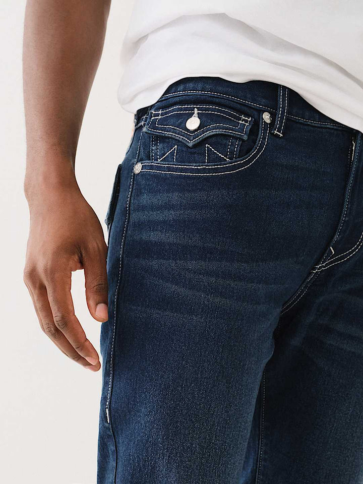 TRUE RELIGION ROCCO FLAP SKINNY JEAN