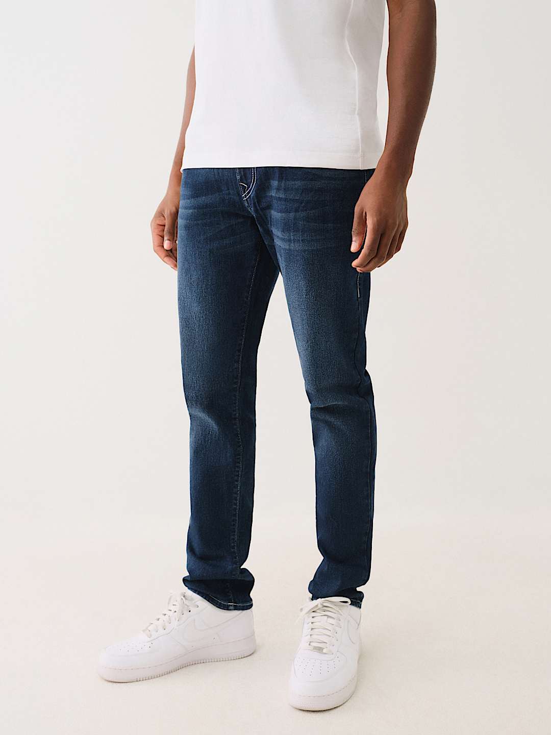 TRUE RELIGION ROCCO FLAP SKINNY JEAN