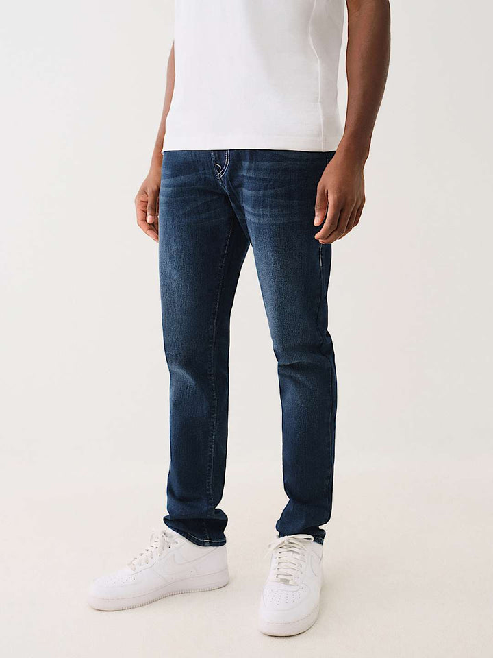 TRUE RELIGION ROCCO FLAP SKINNY JEAN