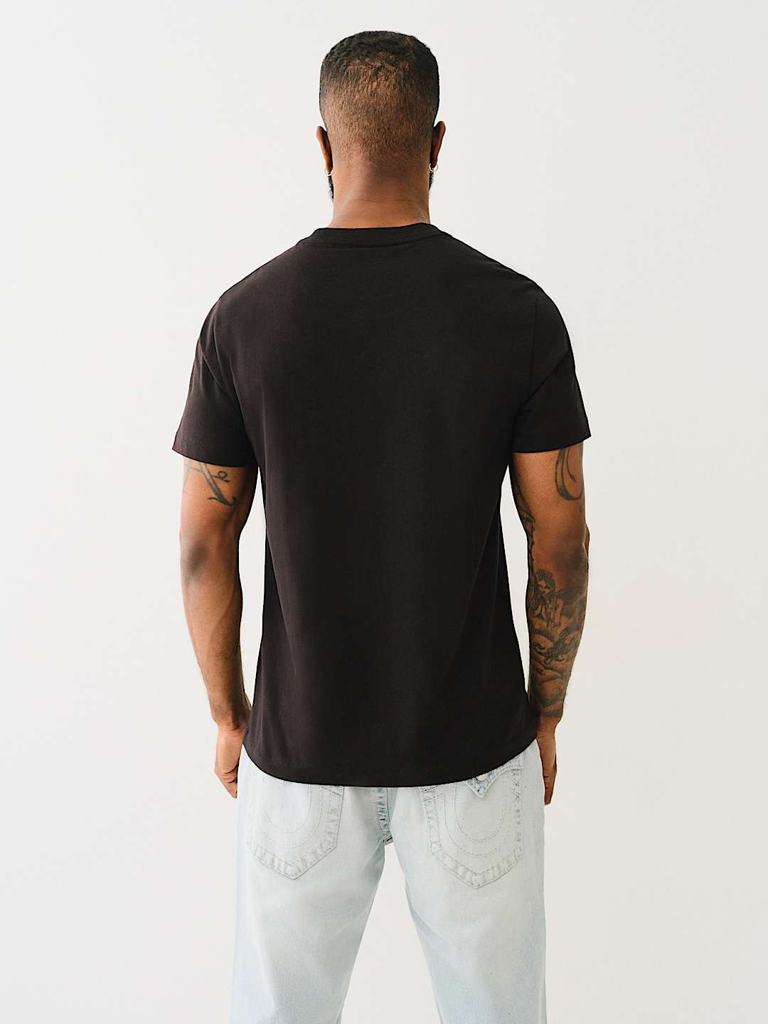 TRUE RELIGION HIGH DENSITY LOGO TEE