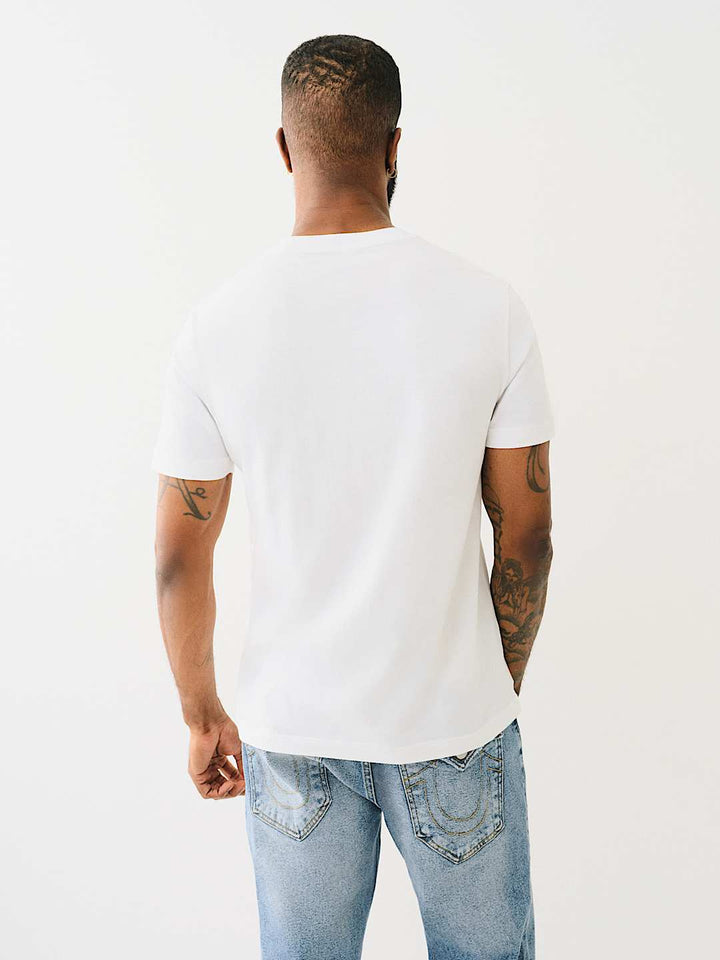 TRUE RELIGION HIGH DENSITY LOGO TEE