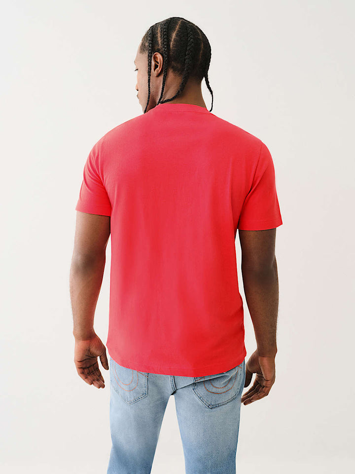 TRUE RELIGION HIGH DENSITY LOGO TEE