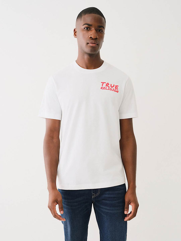 TRUE RILIGION TIGER GRAPHIC CREW TEE