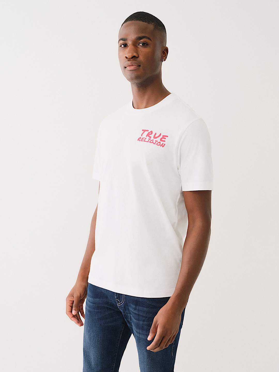 TRUE RILIGION TIGER GRAPHIC CREW TEE