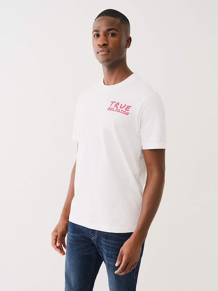 TRUE RILIGION TIGER GRAPHIC CREW TEE