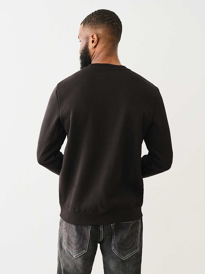 True Religion EMBOSSED ARCH LOGO SWEATSHIRT