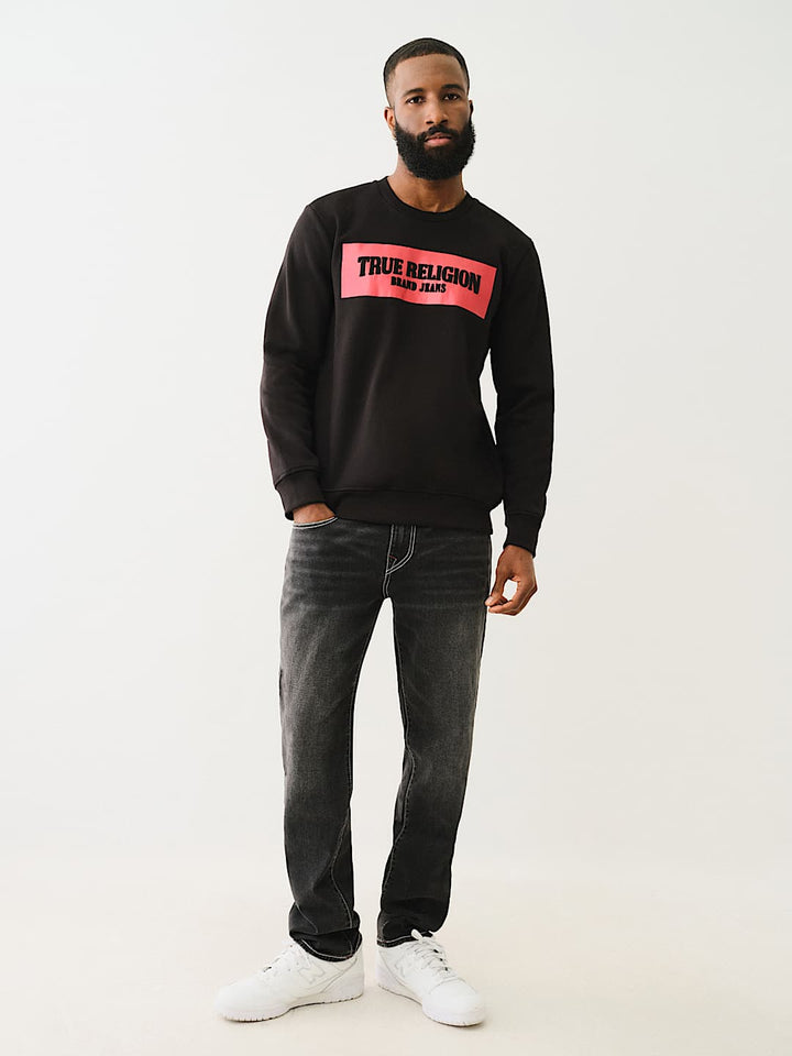 True Religion EMBOSSED ARCH LOGO SWEATSHIRT