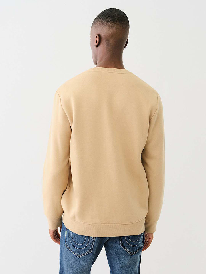 True Religion EMBOSSED ARCH LOGO SWEATSHIRT