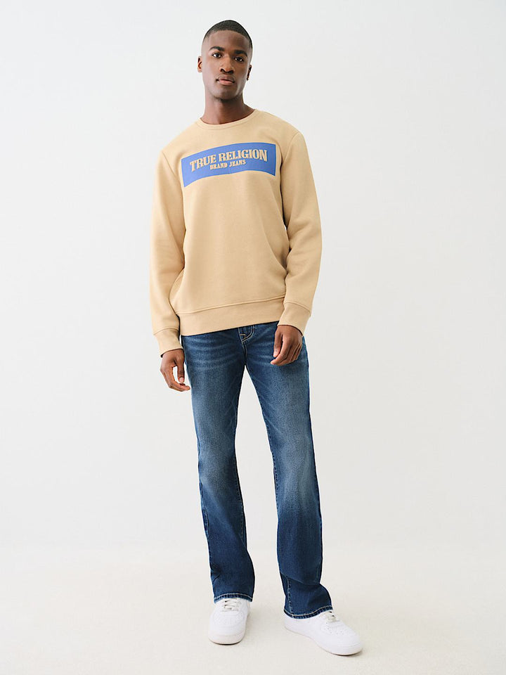 True Religion EMBOSSED ARCH LOGO SWEATSHIRT