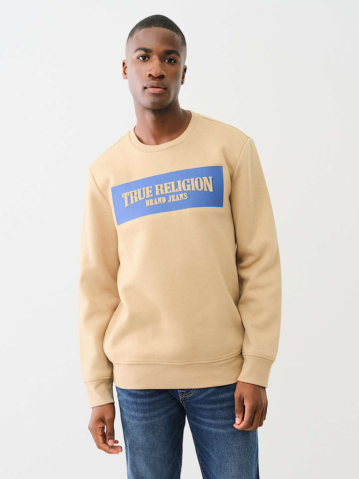 True Religion EMBOSSED ARCH LOGO SWEATSHIRT