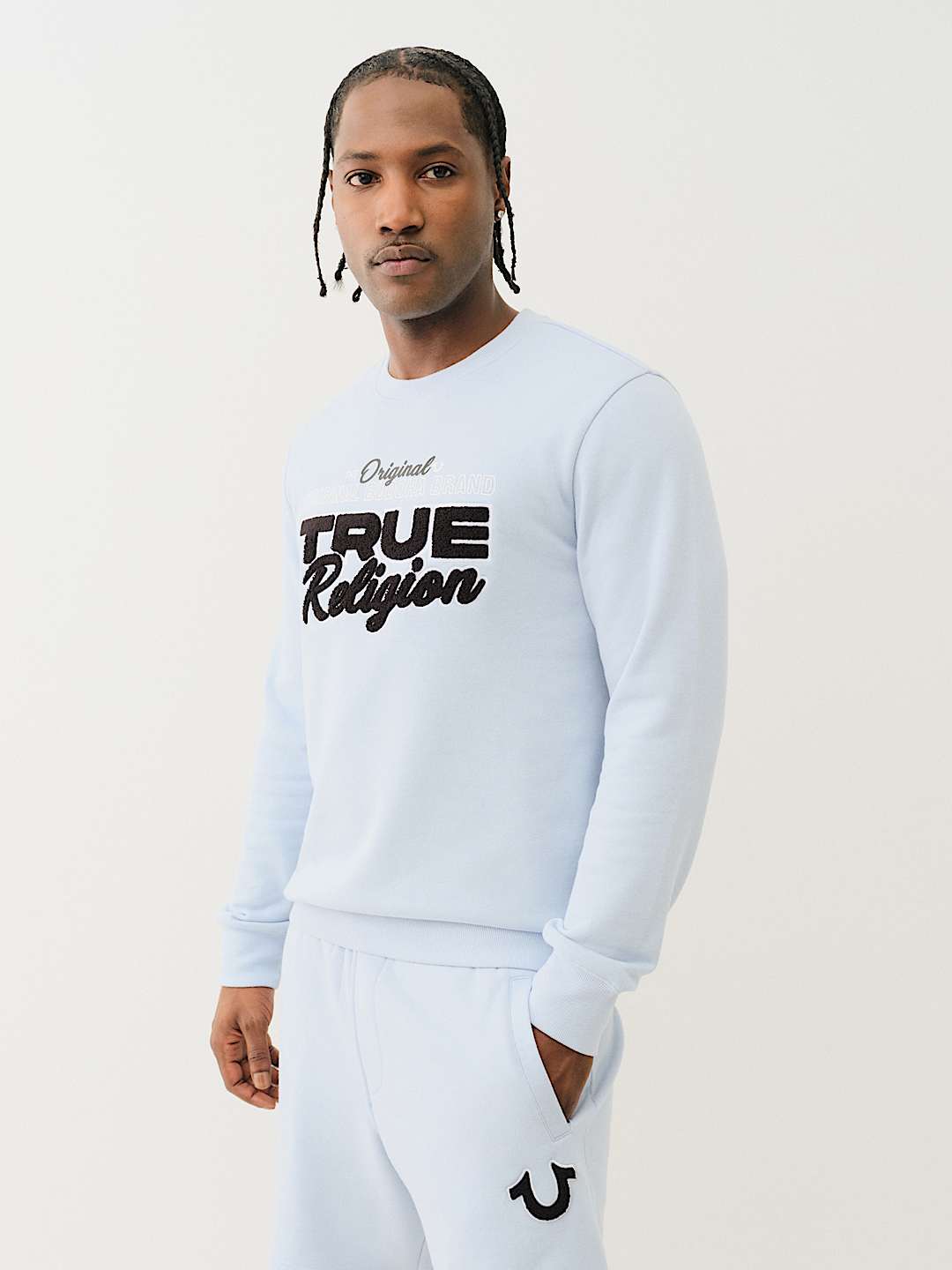 True Religion TRUE RELIGION CHENILLE SWEATSHIRT