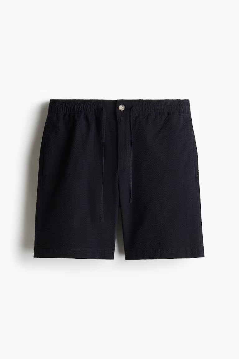 H&M Relaxed-Fit Seersucker Shorts
