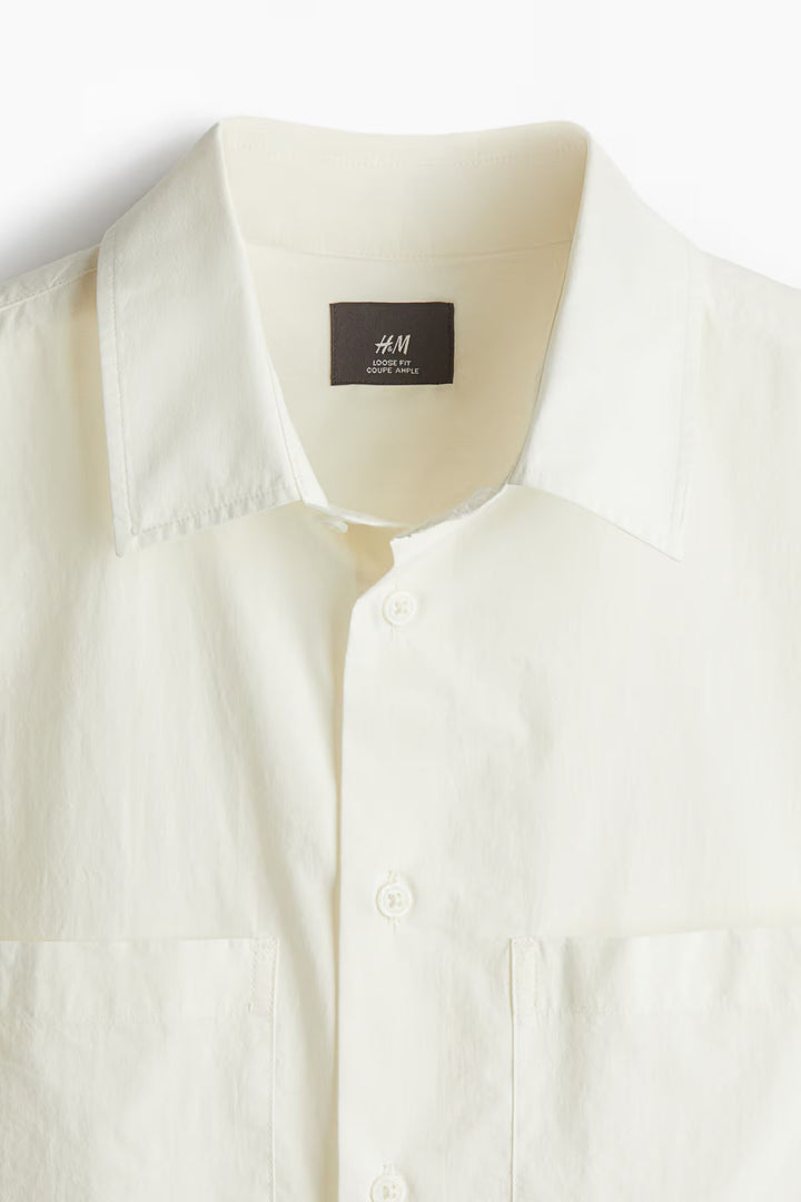 H&M Regular-Fit Short-Sleeved Shirt