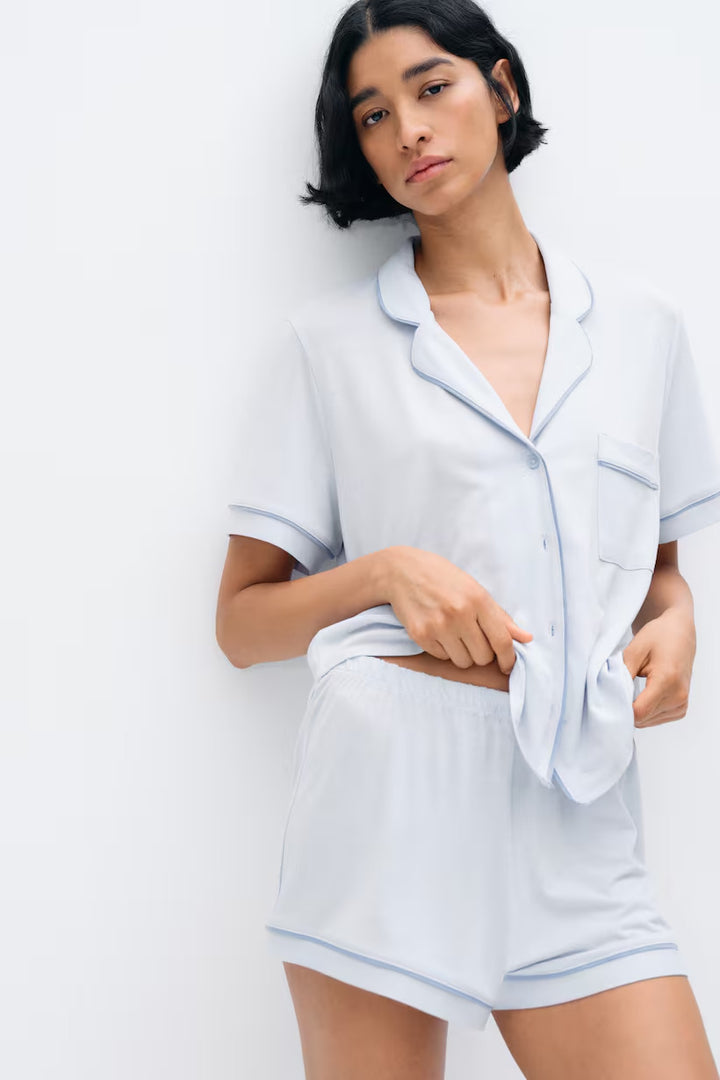 H&M Pajama Shirt and Shorts
