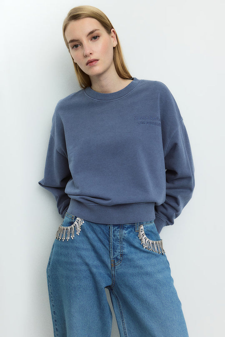 H&M Sweatshirt with Text Motif