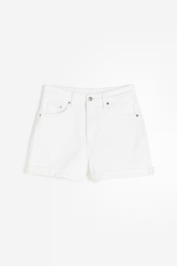 H&M MOM ULTRA HIGH DENIM SHORTS