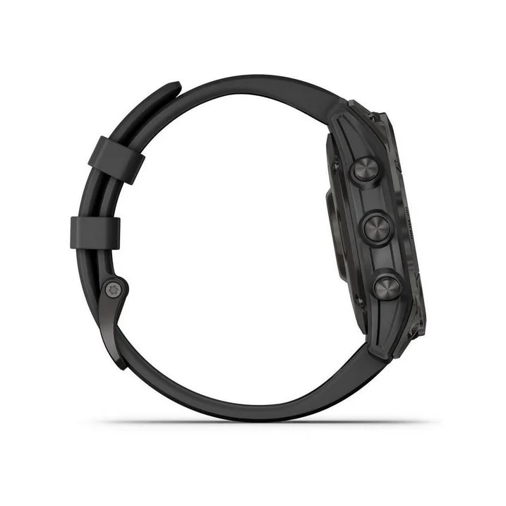Garmin epix Gen 2, Premium active smartwatch, Health and wellness features, touchscreen AMOLED display, adventure watch with advanced features, black titanium