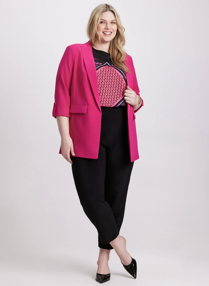 LAURA Open-Front Longline Blazer