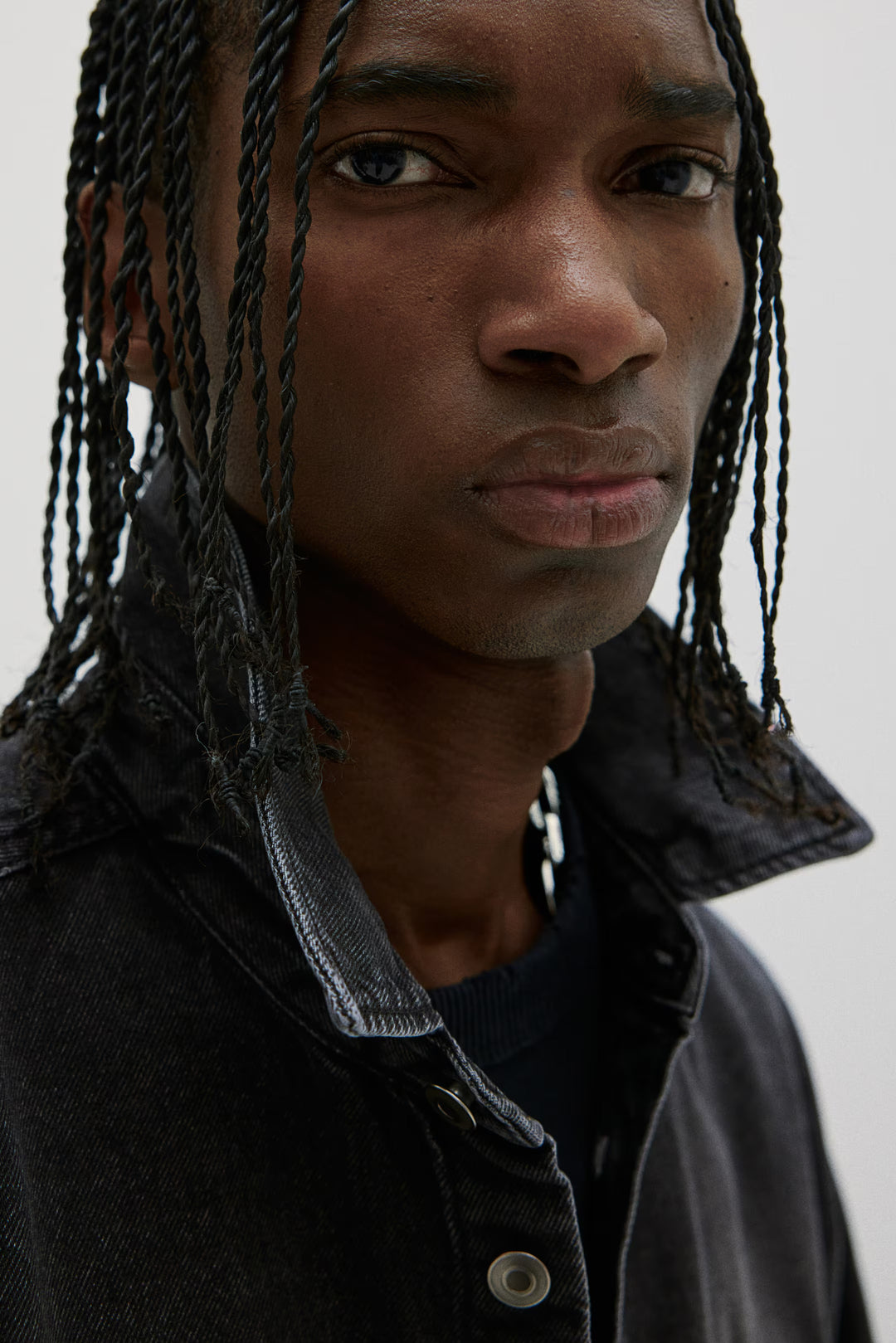 H&M Oversized Fit Denim Shirt