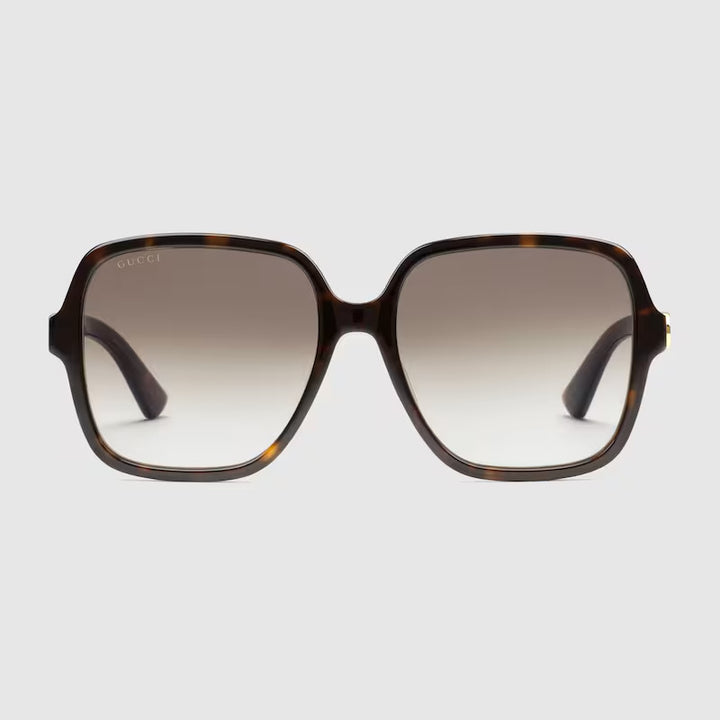 GUCCI Rectangular frame sunglasses