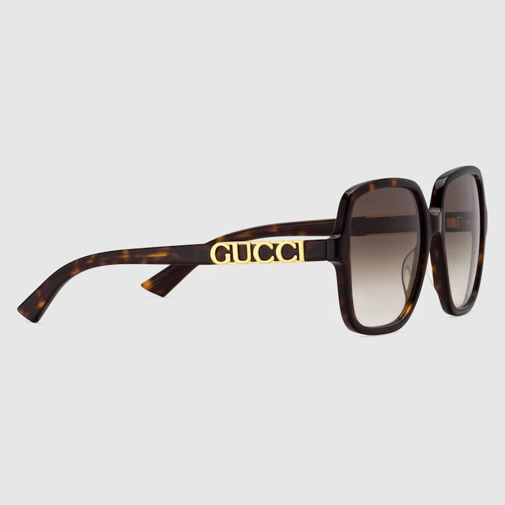 GUCCI Rectangular frame sunglasses