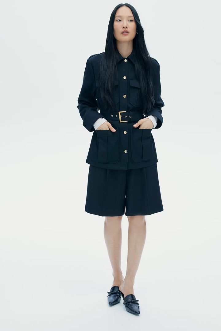 H&M Loose-Fit Cargo Jacket