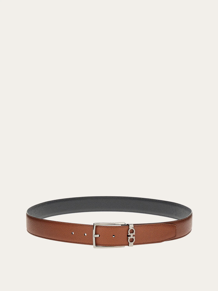 Ferragamo Reversible and adjustable Gancini belt