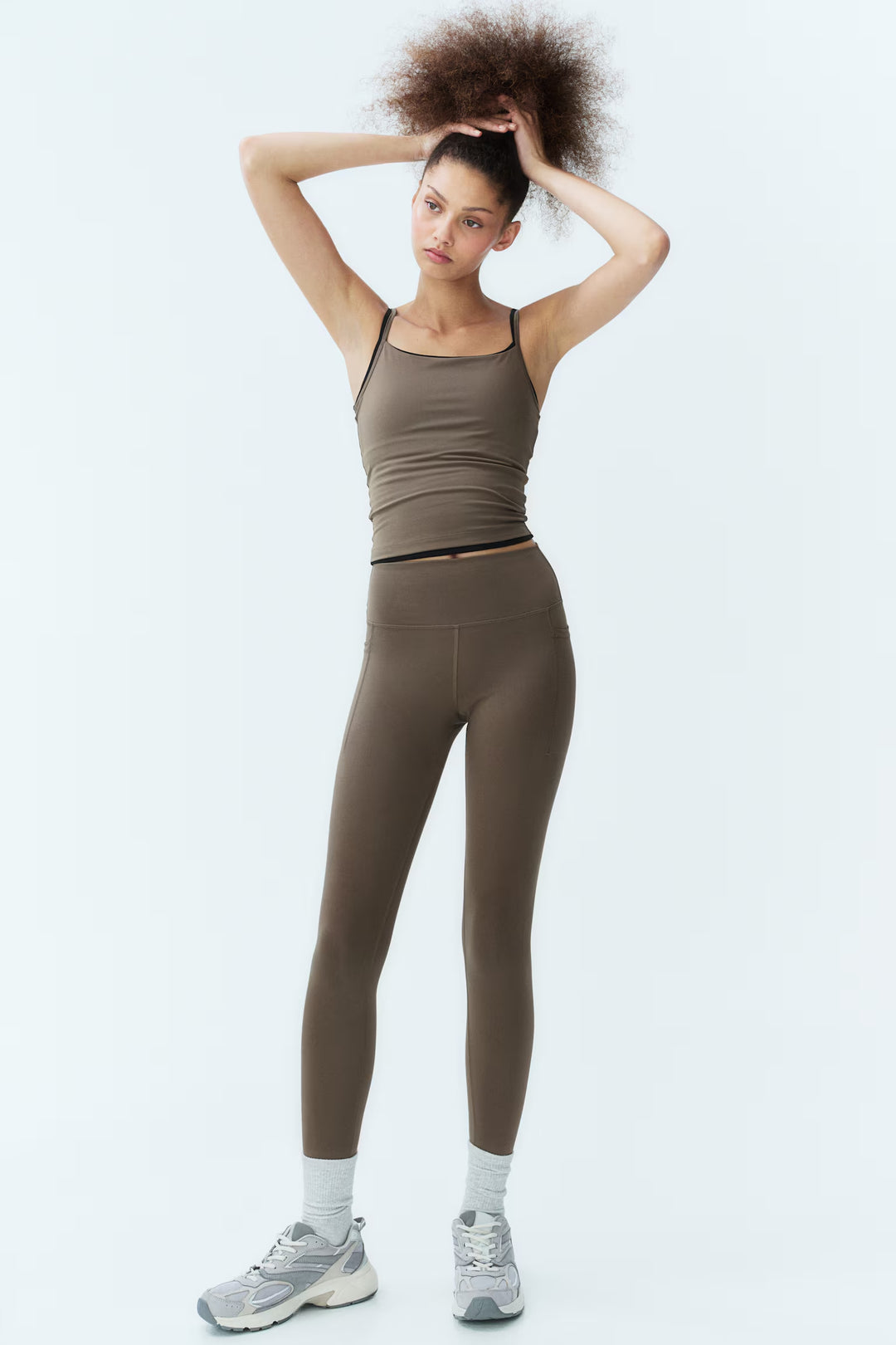 H&M Pocket-Detail Sports Leggings with DryMove™