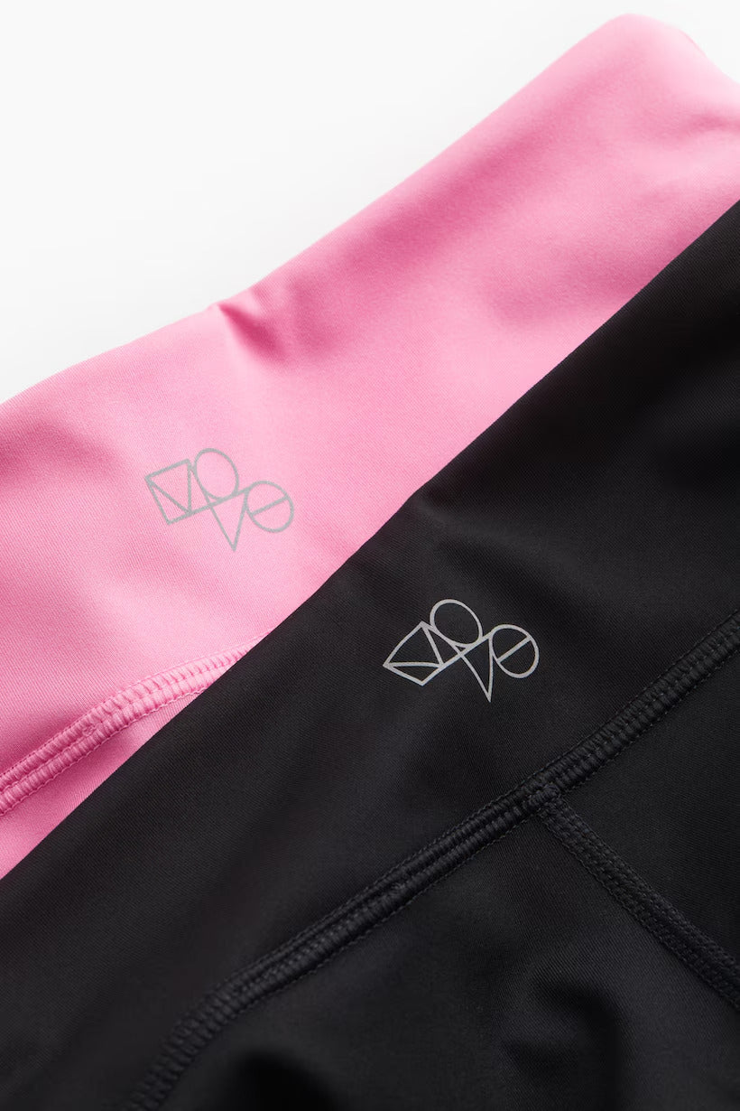 H&M 2-pack Biking Shorts in DryMove™