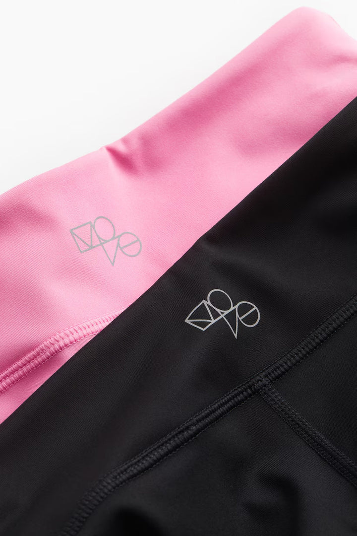 H&M 2-pack Biking Shorts in DryMove™
