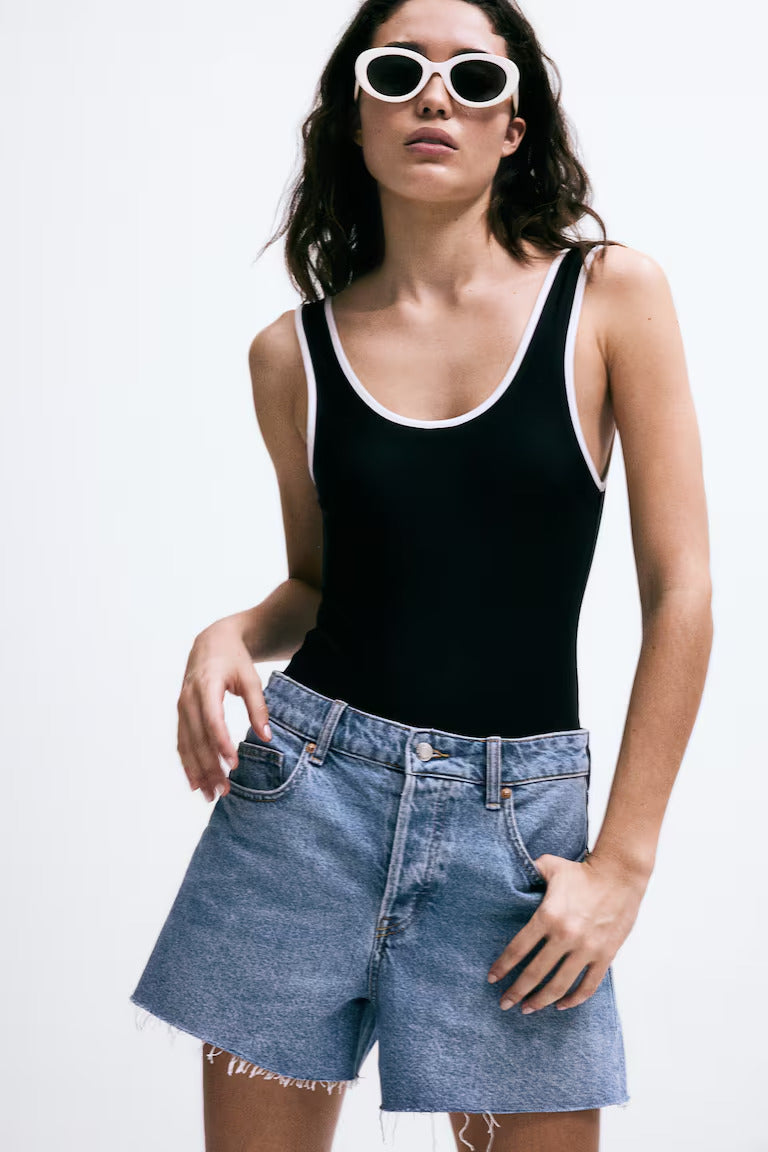 H&M DENIM SHORTS