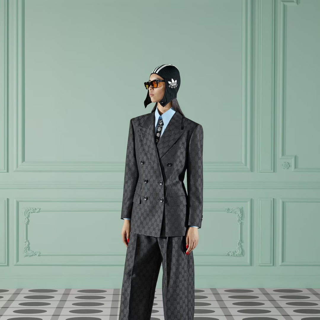 GUCCI GG wool jacquard jacket