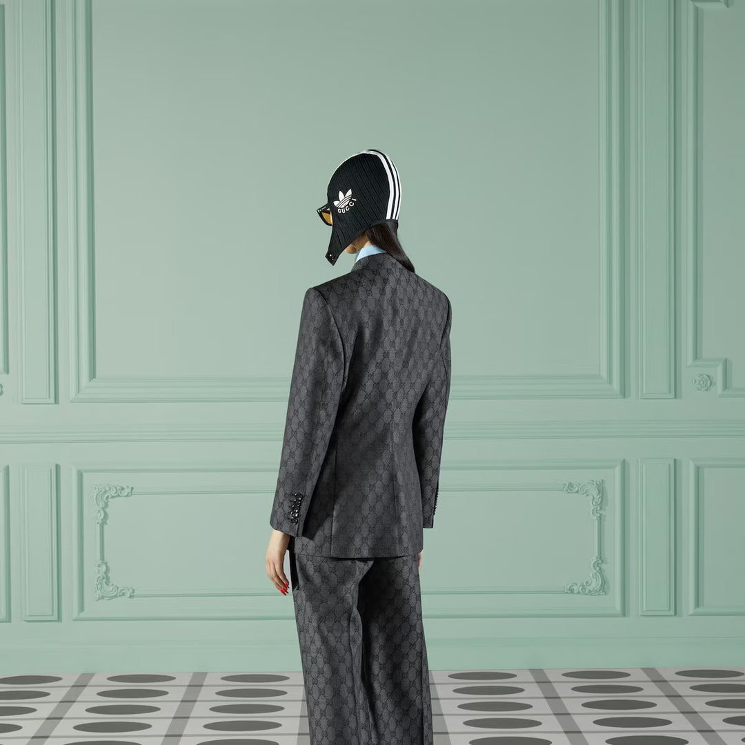 GUCCI GG wool jacquard jacket