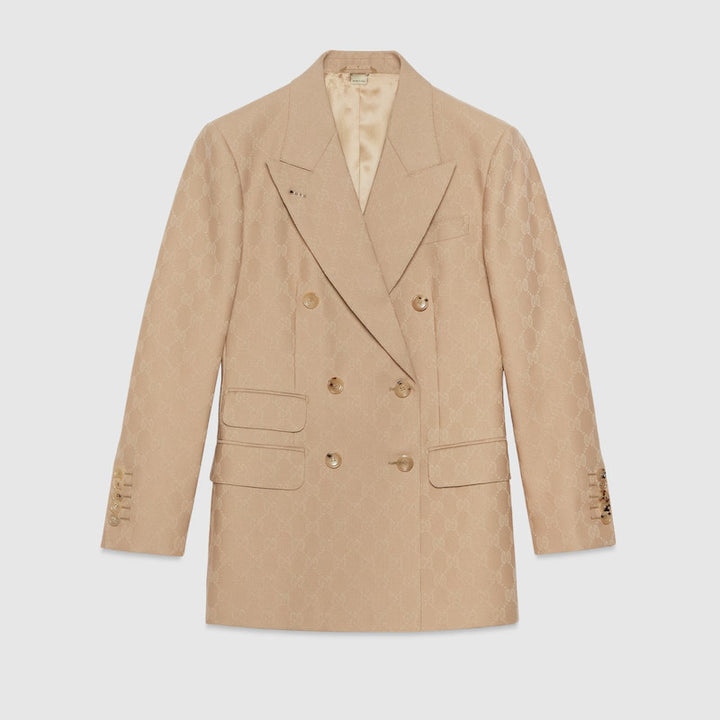 GUCCI GG wool jacquard jacket