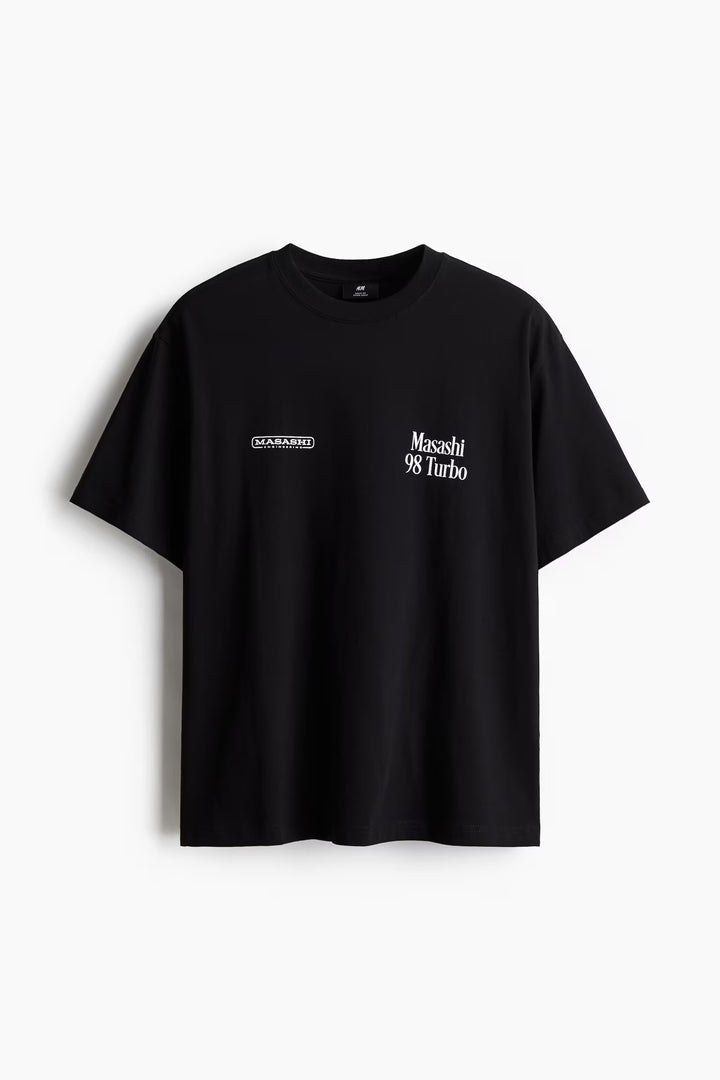 H&M Loose Fit Printed T-shirt