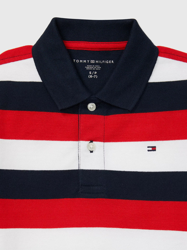 Tommy Hilfiger Kids' Block Stripe Polo